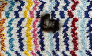 رفع سوختگی فرش در منزل بدون ابزارهای خاص